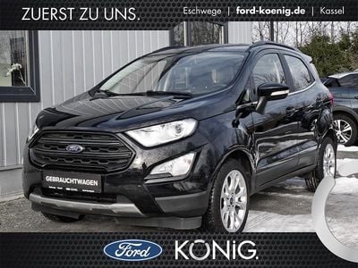 Gebraucht Ford Ecosport Titanium 125 PS (91 kW) 2022 Schwarz SUV