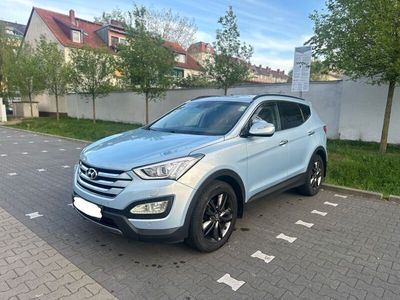 gebraucht Hyundai Santa Fe 4WD Premium Xenon Led Leder 2.2 CRDI 197 PS