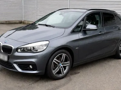 Gebraucht BMW 218 Active Tourer Sport Line 150 PS (110 kW) 2016 Grau Van / Kleinbus