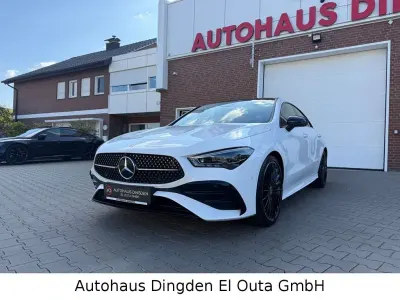 Brugt Mercedes CLA250 AMG line 224 HK (164 kW) 2024 Hvid Sedan
