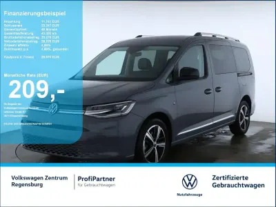 Brugt VW Caddy Maxi Style 122 HK (89 kW) 2025 Grå MPV