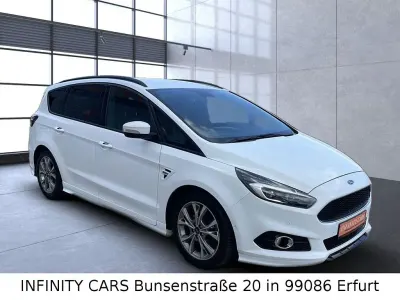 Gebraucht Ford S-MAX ST-Line 190 PS (139 kW) 2018 Weiß Van / Kleinbus