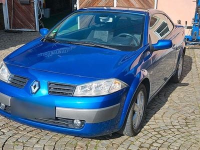 Gebraucht Renault Mégane Cabriolet 112 PS (82 kW) 2004 Blau Cabrio