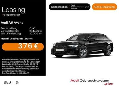 Gebraucht Audi A6 S-Line 299 PS (219 kW) 2025 Mythosschwarz metallic Kombi