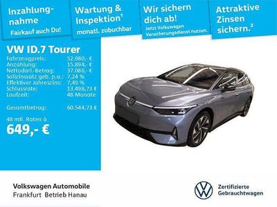 Gebraucht VW ID.7 GTX 250 kW (340 PS) 2025 Stonewashed blue metallic/schw Kombi