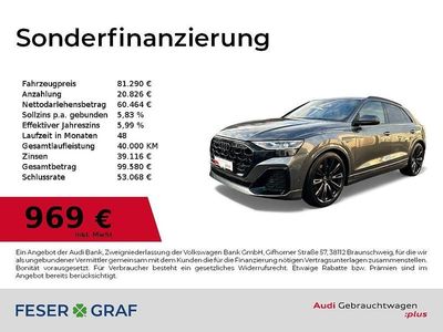Gebraucht Audi Q8 Ambiente 286 PS (210 kW) 2024 Daytonagrau perleffekt SUV