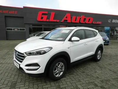 Gebraucht Hyundai Tucson 132 PS (97 kW) 2017 Weiß SUV