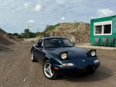 Gebraucht Mazda MX5 1997 Blau Cabrio