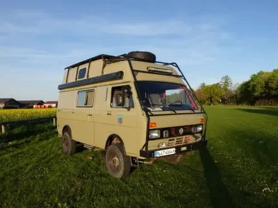 Gebraucht VW LT 102 PS (75 kW) 1989 Beige Van
