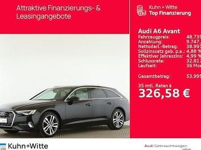 Mythosschwarz metallic Gebraucht 2024 Audi A6 Advanced Plus Kombi | 48.739 € (Guter Preis)