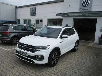 Używany VW T-Cross R-line 150 KM (110 kW) 2022 Biały SUV
