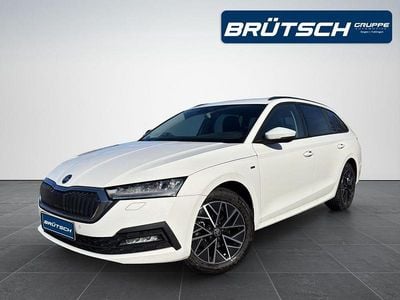 Usata Skoda Octavia Clever 150 CV (110 kW) 2021 Bianco Station wagon