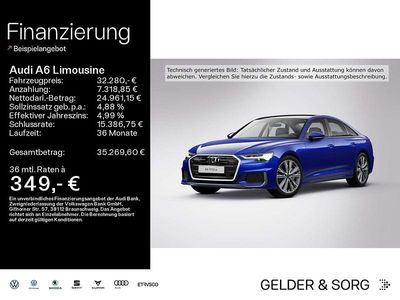 Gebraucht Audi A6 Business 299 PS (219 kW) 2022 Ultrablau metallic Limousine