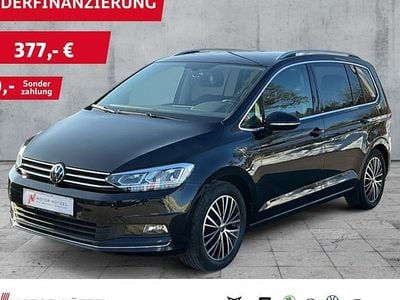 Gebraucht VW Touran Highline 150 PS (110 kW) 2021 Schwarz Van / Kleinbus