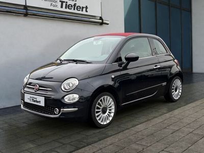 Gebraucht Fiat 500 Lounge 69 PS (50 kW) 2016 Schwarz Cabrio