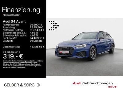 Usata Audi S4 Ambiente 341 CV (250 kW) 2023 Blu Station wagon