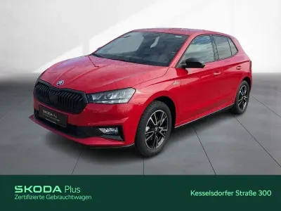 Gebraucht Skoda Fabia Monte Carlo 150 PS (110 kW) 2025 Velvetrot metallic Kleinwagen