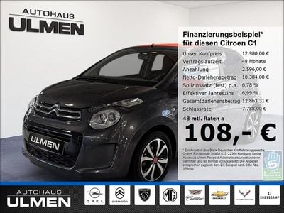 Gebraucht Citroën C1 Shine 72 PS (52 kW) 2022 Grau Kleinwagen