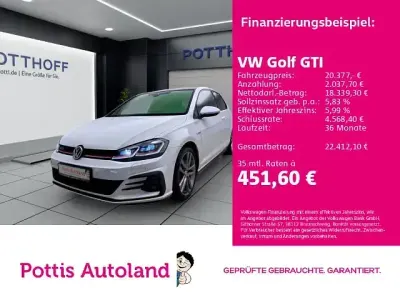 Gebraucht VW Golf VII GTI 245 PS (180 kW) 2017 Weiß Limousine