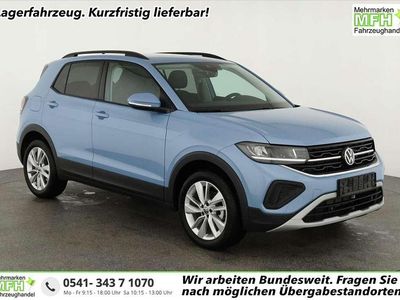 Neu VW T-Cross Life 116 PS (85 kW) 2025 Clear blue metallic SUV