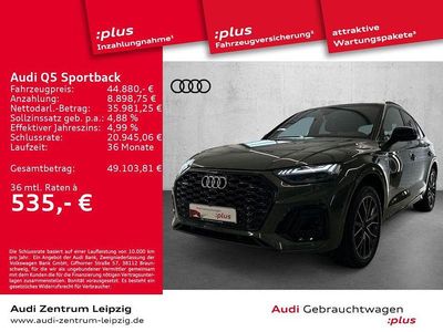 Gebraucht Audi Q5 Sportback Business 299 PS (219 kW) 2023 Grün SUV