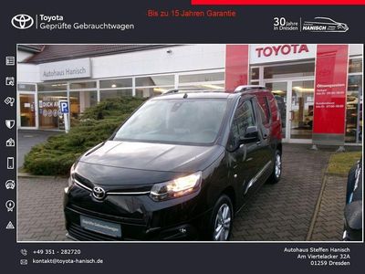 Gebraucht Toyota Proace Verso City 110 PS (80 kW) 2021 Graphitschwarz metallic Kombi
