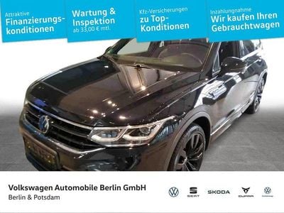 Gebraucht VW Tiguan Allspace R-line 245 PS (180 kW) 2022 Schwarz SUV