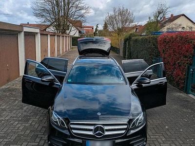 Gebraucht Mercedes E220 AMG line 194 PS (142 kW) 2018 Schwarz Kombi