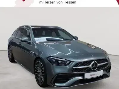 Gebraucht Mercedes C300 AMG line 265 PS (194 kW) 2023 Selenitgrau metallic Kombi