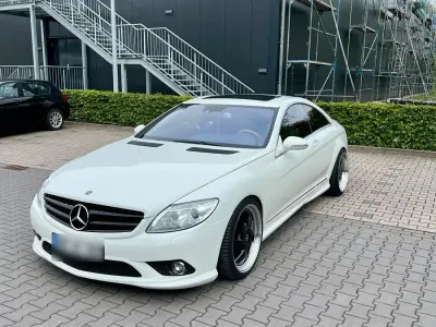 Gebraucht Mercedes CL500 387 PS (284 kW) 2009 Weiß Coupé
