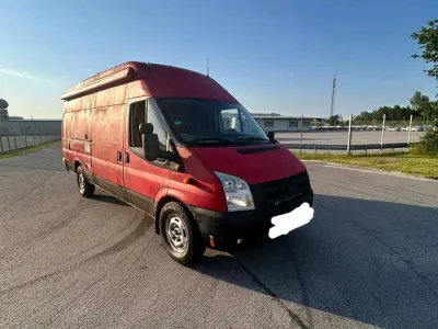 Gebraucht Ford Transit 140 PS (102 kW) 2007 Rot Van / Kleinbus