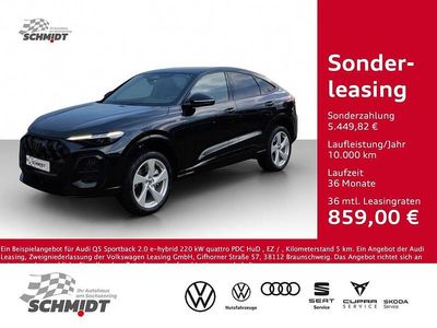 Neu Audi Q5 Sportback Sport 252 PS (185 kW) 2025 Mythosschwarz metallic SUV