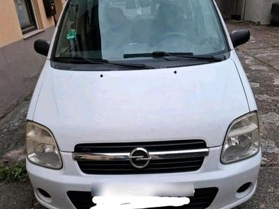 Gebraucht Opel Agila 50 PS (36 kW) 2005 Weiß Van / Kleinbus