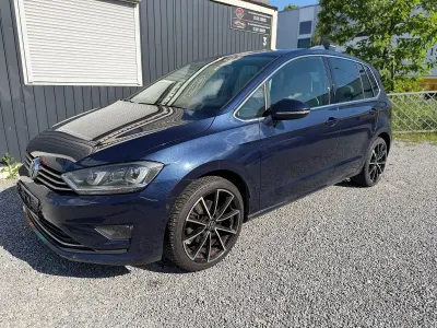 Gebraucht VW Golf Sportsvan Highline 150 PS (110 kW) 2016 Blau Van / Kleinbus