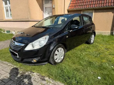Gebraucht Opel Corsa 80 PS (58 kW) 2007 Schwarz Kleinwagen