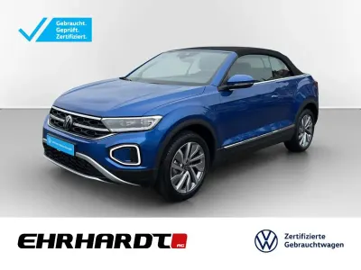 Gebraucht VW T-Roc Cabriolet Style 150 PS (110 kW) 2025 Blau Cabrio