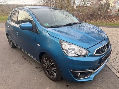 Gebraucht Mitsubishi Space Star Edition 80 PS (58 kW) 2018 Blau Kleinwagen