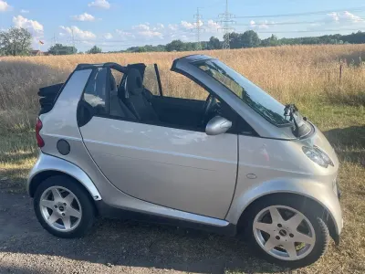 Gebraucht Smart ForTwo Cabrio Passion 41 PS (30 kW) 2006 Silber Cabrio