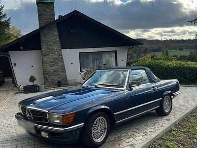 Second-hand Mercedes SL300 179 CP (131 kW) 1986 Albastru Cabrio