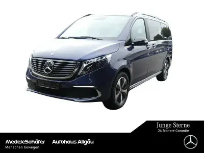 Begagnad Mercedes EQV300 Avantgarde 150 kW (204 HK) 2024 Blå Minibuss