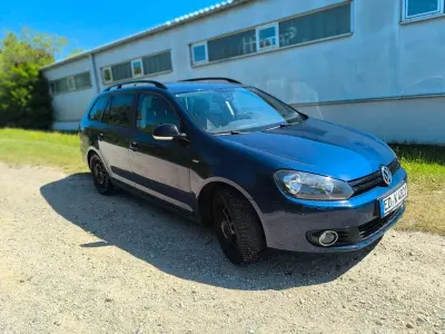 Gebraucht VW Golf VII Match 122 PS (89 kW) 2012 Blau Kombi