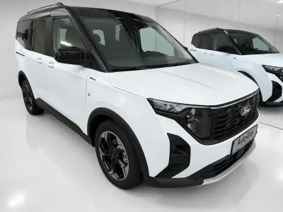 Neu Ford Tourneo Courier Active 125 PS (91 kW) 2025 Weiß Van / Kleinbus
