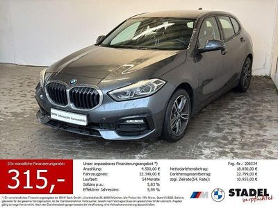 Gebraucht BMW 120 Sport Line 190 PS (139 kW) 2020 Mineralgrau metallic Kleinwagen