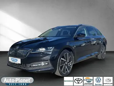 Gebraucht Skoda Superb Style 218 PS (160 kW) 2023 Schwarz Kombi