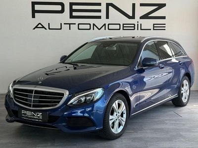 Usata Mercedes C200 Exclusive 184 CV (135 kW) 2017 Blu Berlina