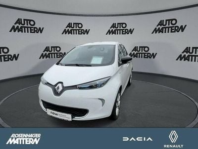 Gebraucht Renault Zoe LIMITED 80 kW (109 PS) 2019 Perlmuttweiss (metallic) Kleinwagen