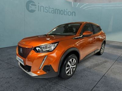 Second-hand Peugeot e-2008 Active 100 kW (136 CP) 2021 Portocaliu SUV