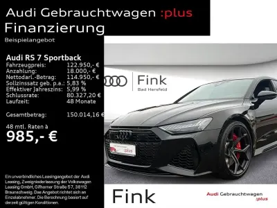 Gebraucht Audi RS7 Sportback Performance 630 PS (463 kW) 2025 Schwarz Kleinwagen