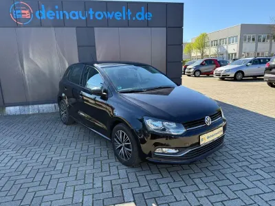 Gebraucht VW Polo Beats 90 PS (66 kW) 2016 Schwarz Limousine