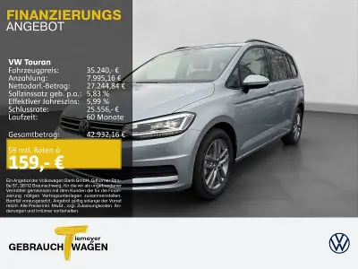 Neu VW Touran Comfortline 150 PS (110 kW) 2026 Silber Van / Kleinbus